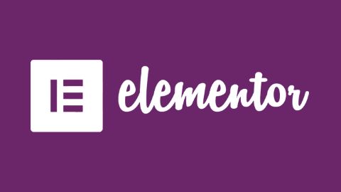 Elementor Logo (Dark Violet Background)